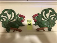 Ceramic Rooster Wall Hanger