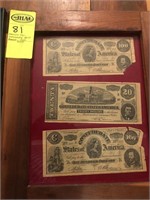 Confederate Money- 2 $100 Richmond Notes,