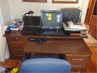 Dell Laptop, Dell Computer Desk Top, Desk & Chair