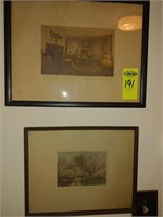 2 Framed Prints -"The Ancestral Cradle"