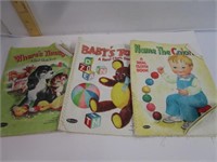 Vintage Children's Cloth Books