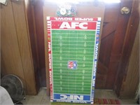 Vintage Tin Toy Super Bowl Game - Pick up only