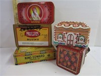 Cigar Boxes & Tins