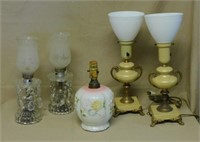 Vintage Lamps Selection.