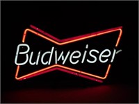 Budweiser Neon Sign.