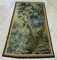 Finely Woven Wool Tapestry.