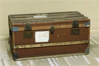 Late 19th Century French Travel Trunk.