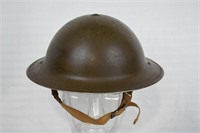 World War II Canadian Brodie Army Helmet