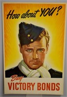 WWII Victory Bonds Poster by A. L. McLaren