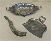 Württemberg Rococo Silver Plate Table Items.