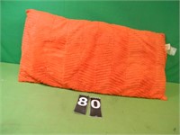 Orange Chenille Pillow