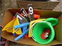 Box of Sand Toys