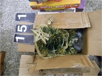 Box with Small Christmas Tree