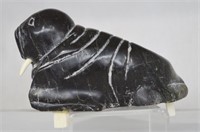 Inuit Native Soapstone Carving