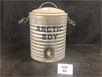 Arctic Boy Vintage 5 Gallon Metal Container