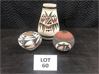 Antique Native American Clay Pottery