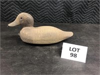 Victor Antique Wooden Decoy Duck