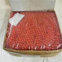 Five pounds of 8mm plastic salmon eggs