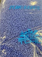 Toho 10/0 glass round seed beads. Opaque medium