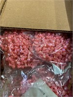 5760 pieces plastic 10 mm propeller beads. Pink