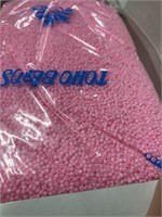 Toho 10/0 glass round seed beads. Opaque pink.