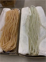 4 mm plastic round pearls to different colors
