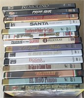 Nice Lot of Spanish Language DVD Movies!