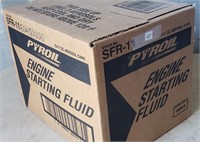 Full Unopened Case of 12 Cans of Starting Fluid!