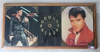 Elvis Clock Without Clock Mechanism, Has Two