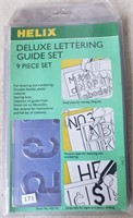 Helix Deluxe Lettering Guide Set