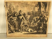 Jos. Groupy, ( 1689-1769) etching 1726, Gaius