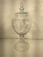 22 inch glass Candy/ drug store Apothecary Jar ,