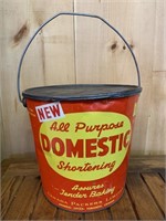 Canada Packers Domestic Shortening Pail