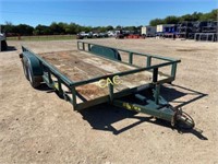 Big Tex 70PI  16' Bumper pull Tandem Axle