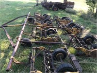 Reel mower, older pull type unit, located Barry