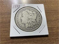 1889 O Morgan Silver Dollar