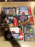 Lot of 7 Nintendo 64 Games - 5 With Original