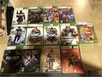 Lot of 13 Xbox 360 games; All in Original Boxes