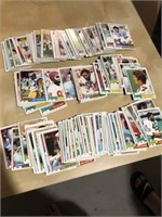 Lot of 245 1981 Topps Football cards