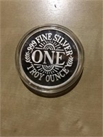 Sunshine Silver One Troy Ounce .999 Fine Silver