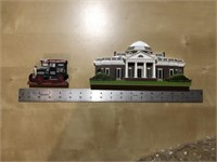 Lot of Two Sheila's Collectables - Monticello &