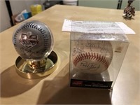 Lot of Two - Team Signed Somerset Patriots