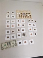 Collectible U.S. Coin Lot - Wheat Pennies,
