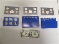 Lot of U.S. Proof Coin Sets - 2 1971, 1972 &