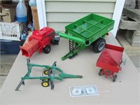 Lot of Larger Scale Farm Toys - Ertl & More