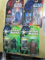 4 Kenner Star Wars Action Figures NIP