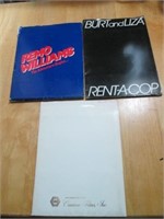 3 Movie Press Kits - Remo Williams, Rent-A-Cop