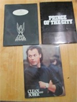 3 Movie Press Kits Clean & Sober, Prince of the