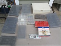 Lot of Storage Boxes & Sorters
