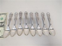 8 Reed & Barton Sterling Silver Spoons - 312.2